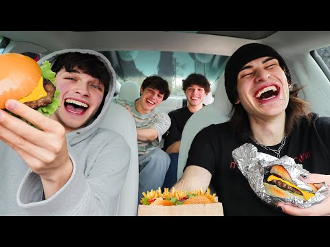 Eating Our Favorite Meals W/ The Triplets!