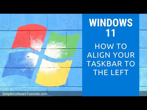 How to Align Your Taskbar to the Left in Windows 11