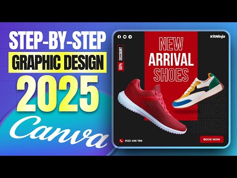 Free Canva Graphic Design Full Course 2025 (Canva Tutorial for Beginners)