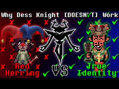 Why Dess is NOT THE KNIGHT - Deltarune Theory