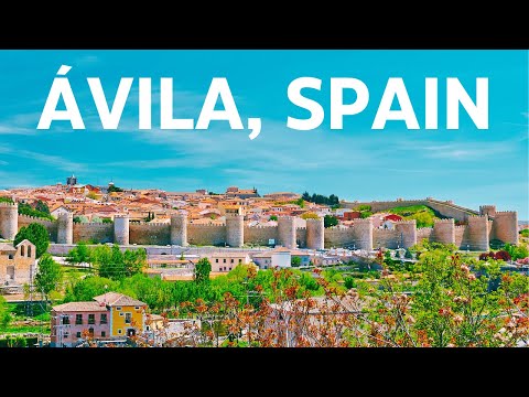 The Beautiful City of Ávila, Spain