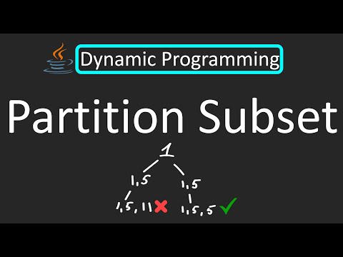 LeetCode - 416. Partition Equal Subset Sum | Dynamic Programming Top-Down Memoization | Java