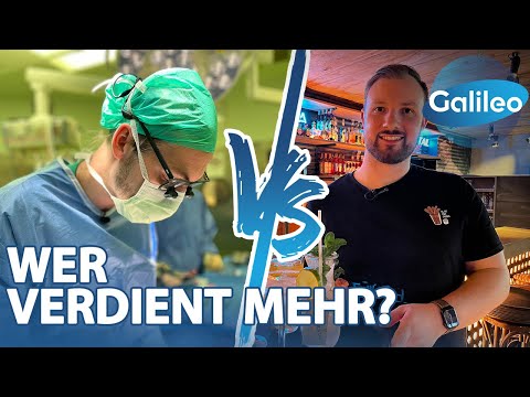 Arzt oder Gastronom – Wer schuftet mehr fürs Geld?