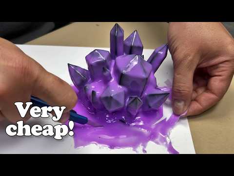 No Vacuum No Bubbles -The Cheapest Way to Make a Volumetric Silicone Mold!