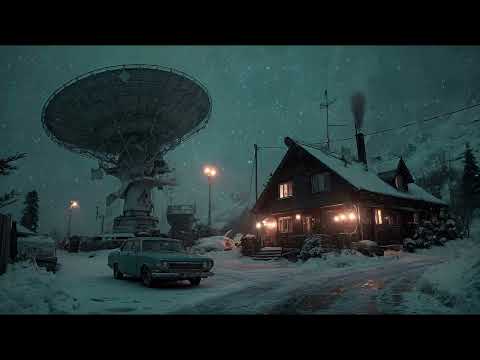 Dark Space Ambient for Deep Focus & Sleep – Cold Nordic Spy Station at Night