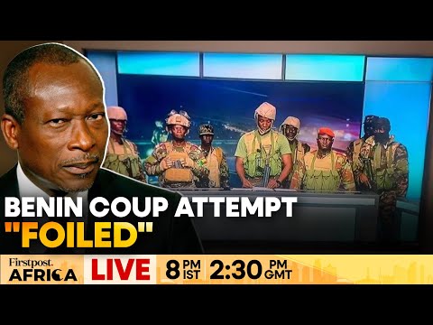LIVE: Benin Army Blocks Coup Attempt with Help of Nigerian Jets, Troops | Firstpost Africa | N18G
