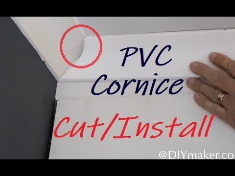 Polystyrene Cornice Installation/Cutting - Easy Practical Guide