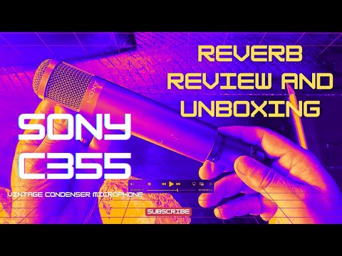 🎙️Rare Vintage Sony C-355 Condenser Microphone from Japan 🇯🇵 How did my Reverb Purchase Go?