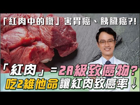 「紅肉會致癌」是誤解？名醫示警「紅肉」：已證實是2A致癌物！日吃「８盎司牛排」食道癌風險增近3倍！｜🚨紅肉與大腸癌、胃癌、乳癌高度相關！｜祝你健康