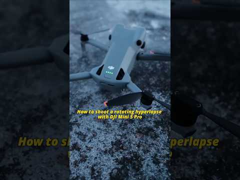 Who says you need a Hollywood rig for a dreamlike rotation? ｜DJI Mini 5 Pro