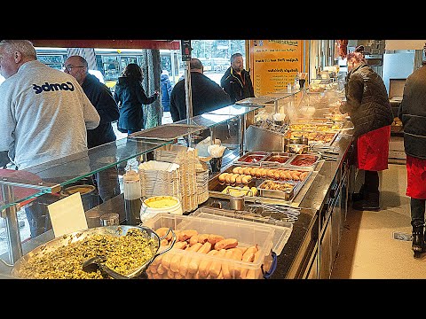 베를린 최고의 길거리 음식! 1979년 부터 시작된 스낵바와 독일 국민간식 커리부어스트 - Best street food in Berlin! currywurst