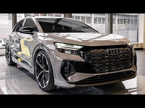 2025 Audi Q4 e-tron S line - Interior & Exterior Walkaround