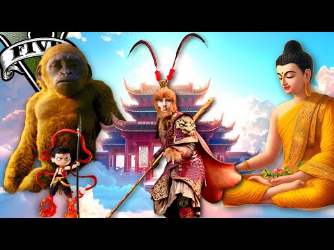 ကျွန်တော် ‌တန်ခိုးရှင်မျောက်မင်း စွန်းဝူခုန်း ဖြစ်ခဲ့တယ် | Journey to the West GTA V | SMART On Live