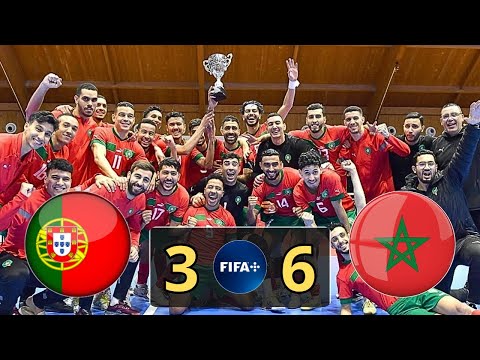 ملخص مباراة المغرب والبرتغال | المنتخب المغربي للفوتسال يطيح ببطل أوروبا لأول مرة في تاريخه 🔥