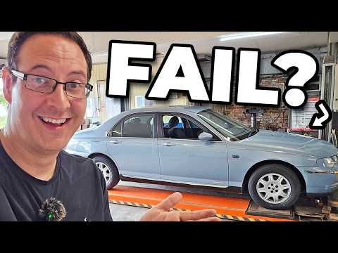The Last TRUE British Car Ever Made? - Rover 75 MOT Day