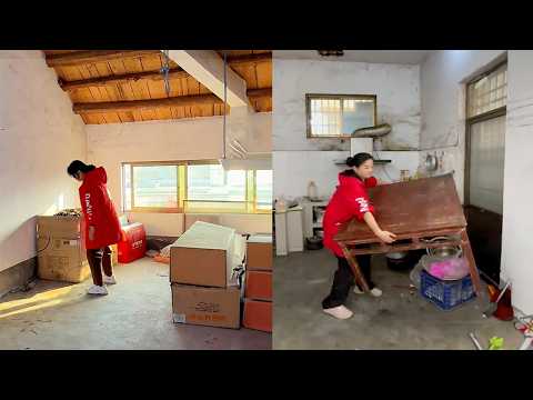 Abandoned Single Mom Returns to Clean and Renovate Dad's Old House to Start a New Life