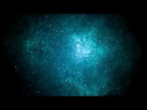 Light Illuminating Blue Glitter Particles | 4K Relaxing Screensaver