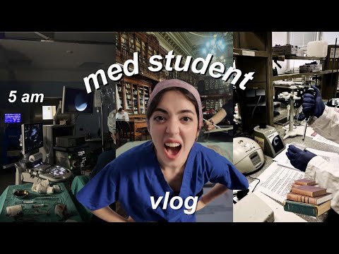 Realistic Week in the Life of a MED STUDENT🩺 | 5AM Wake Ups, Labs, and Surviving Uni