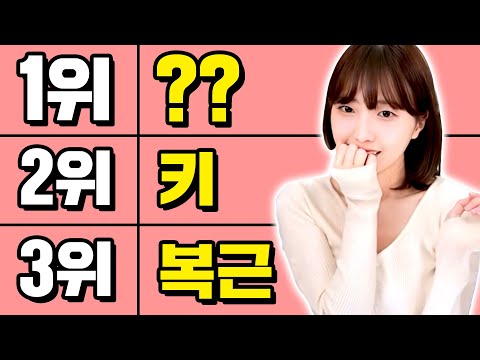 여자가 좋아하는 남자 신체 부위 TOP3
