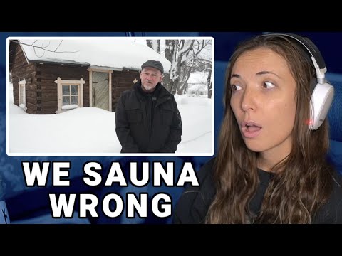 American Reacts to Authentic Finnish Sauna