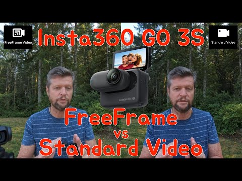 Insta360 GO 3S: FreeFrame vs Standard Video