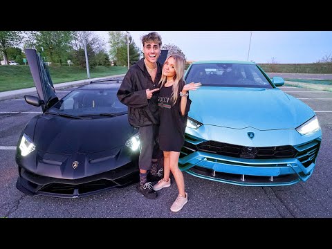 I RACED MY GIRLFRIEND FOR $10,000! (Aventador SVJ vs Urus)