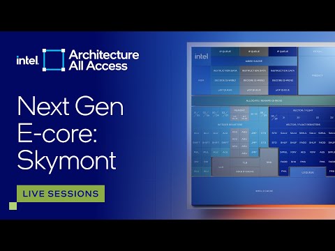 Architecture All Access: Live at Lunar Lake ITT: Next Gen E-core Skymont