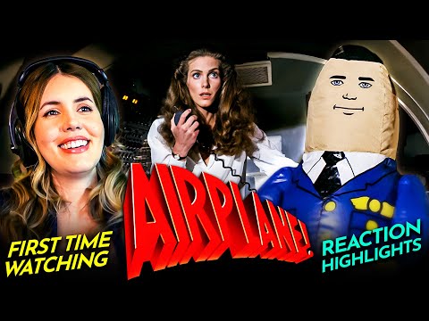 Cami delighted by AIRPLANE! (1980) Movie Reaction FIRST TIME WATCHING
