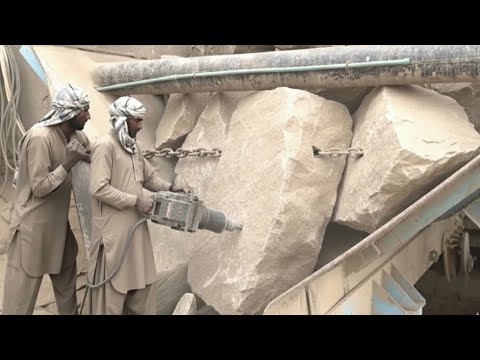 "Huge Rocks Crushing Process. Super Satisfying Stone Crushing Process by Jaw Crusher #rockcrusher"