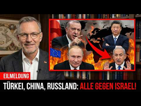 ERDOGAN droht Israel mit Einmarsch – Türkei, China, Russland & Europa gegen Netanyahu: Trump allein