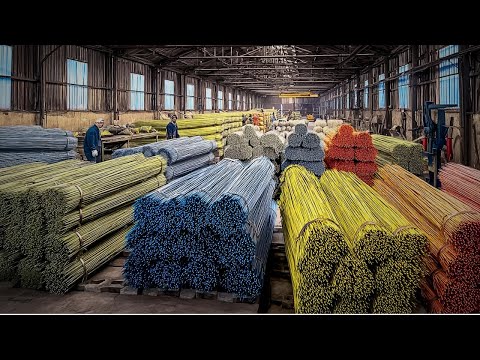 Cómo se Fabrica las Varillas de FIBRA DE VIDRIO 4 veces más ligeras que el acero