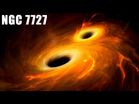 Exploring NGC 7727 - Two Black Holes on the Brink of a Merger | Documentary for Sleep