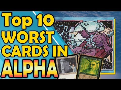 Top 10 Worst Cards From The Earliest Sets of Magic