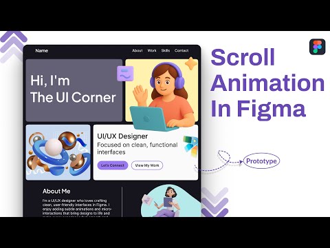 How to Create Smooth Website Animations in Figma | Scroll Animation Tutorial for Beginners