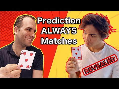 Impossible Prediction REVEALED. ft. Shin Lim. Virtual Mentalism Card Trick Tutorial