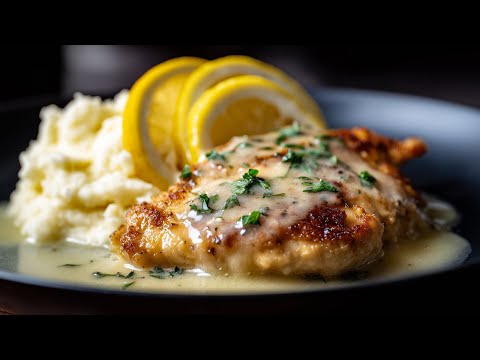 Incredibly delicious and quick recipe for chicken steak & mashed potatoes