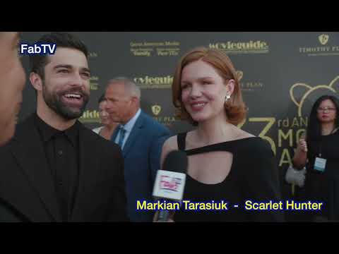 Markian Tarasiuk & Scarlet Hunter at the Movie Guide Awards talks about Blue Skies & spirituality.