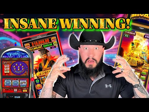 INSANE BIGGEST Winning Streak of my life! 🎰 MASSIVE JACKPOTS! ⭐️ The Jackpots wouldn't stop! 😱