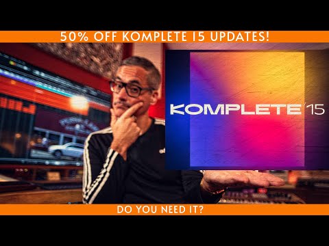 50% off Komplete updates, let's explore!