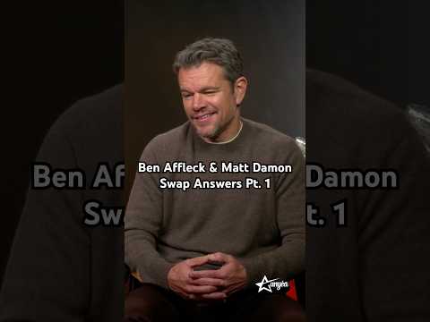 Switched things up with #BenAffleck & #MattDamon! #TheRip #netflix #realfriends #foryou #fyp