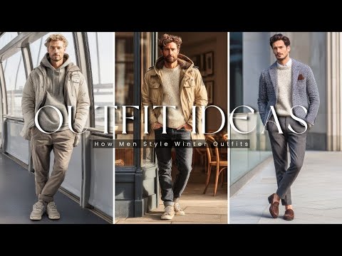 This Is How Men Style Winter Outfits in 2025 | Men’s fashion