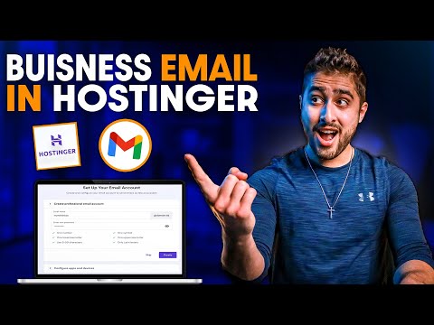 How to Setup A Professional Email Address With Hostinger & Gmail