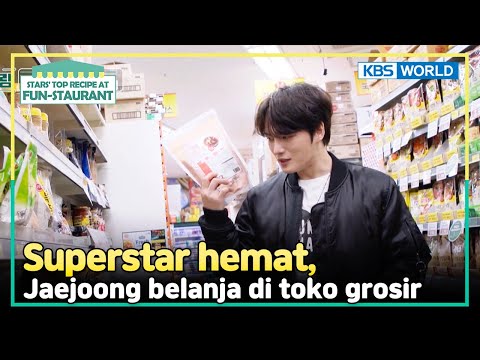 [IND/ENG] Jaejoong looks trully happy while grocery shopping! | Fun-Staurant | KBS WORLD TV 240812