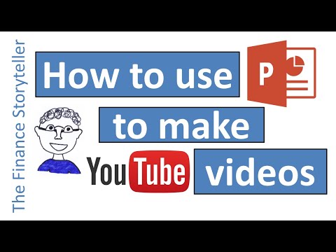 How to make a YouTube video using PowerPoint