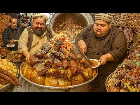 Afghanistan most cheap Street food | Kabuli pulao, Roasted chicken, Biryani recipe | Street food