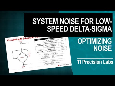 System noise performance for low-speed delta-sigma ADCs