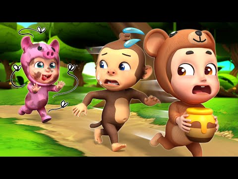 Bath Song for Kids 🛁 | Animal Bath Song | Good Habits | Rosoo Nursery Rhymes