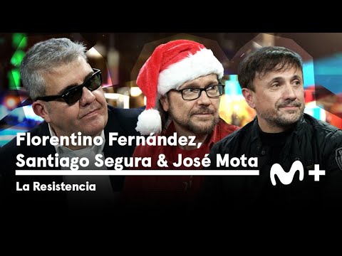 LA RESISTENCIA - Entrevista a José Mota, Florentino Fernández y Santiago Segura |  21.12.2023