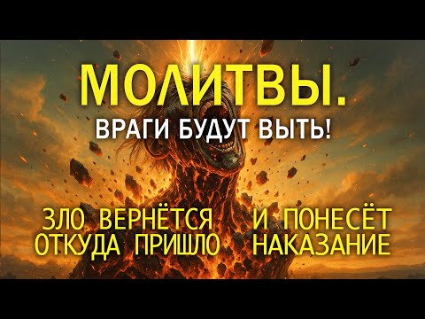 СТРАШНАЯ обратка: врагов будет корёжить! Колдуны, ведьмы и порченники, трижды пожалеют о содеянном.