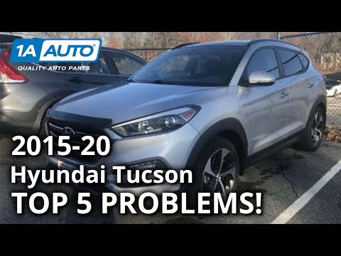 Top 5 Problems Hyundai Tucson SUV 3rd Generation 2015-20